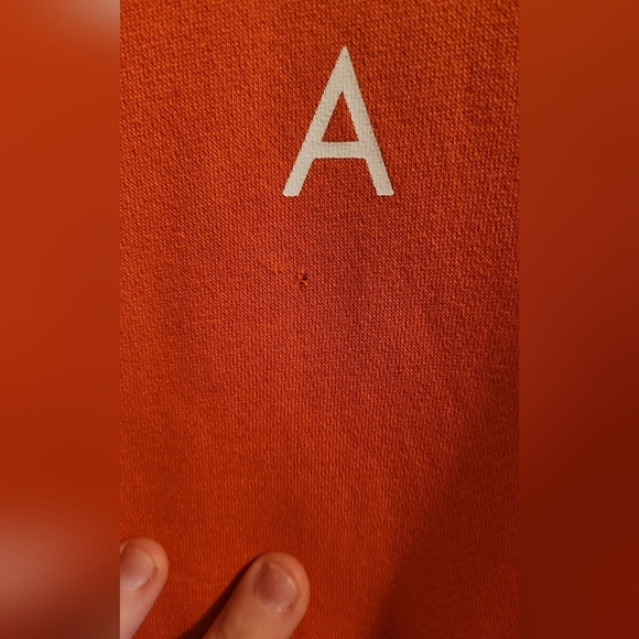 Nike Air Sweatshirt Dress Orange Women Small - Picture 7 of 8